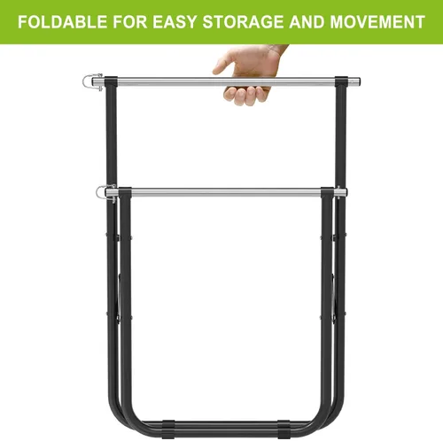 Miniatura 5 de Insaga Organizador de cables para carrete, soporte plegable de carrete de alambre portátil, capacidad de 100 libras para mantener los cables