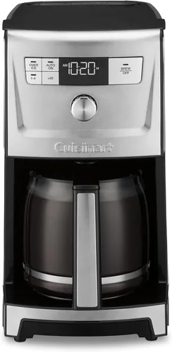 Cuisinart - Cafetera programable PerfecTemp de 14 tazas DCC-3500SS con jarra de vidrio, ajuste de 1-4 tazas, control de intensidad de preparación,