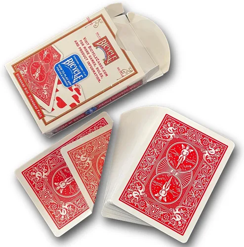 Miniatura 15 de Bicycle Rider Back Gaff - Barajas de cartas (26 rojo/rojo 26 azul/azul)