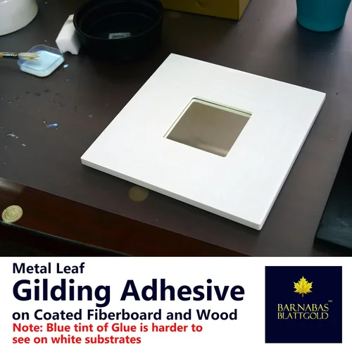 Miniatura 4 de Adhesivo para Dorado de Hoja de Oro de Barnabas Blattgold 60ml, Adhesivo para Dorado de Lámina de Oro para Artes y Plateado