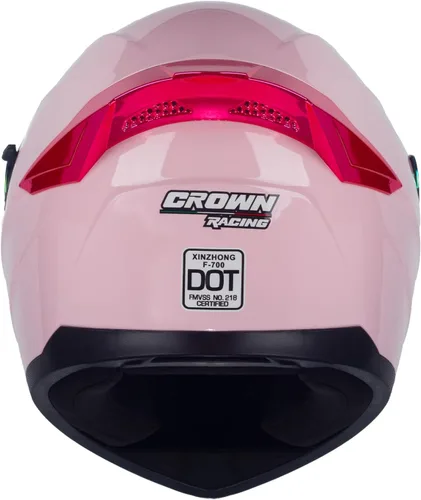 Miniatura 5 de Cascos de Motocicleta para Bicicleta de Calle de Cara Completa Casco de Motocicleta para Motocicleta para Adultos Cascos Aprobados por DOT, F-700