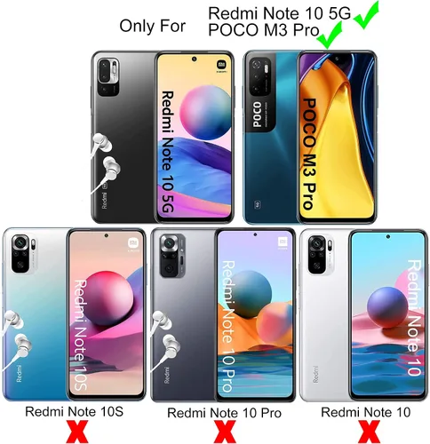 Miniatura 2 de Ibywind Protector de pantalla para Redmi Note 10 5G/Poco M3 Pro 5G, con 2 piezas de vidrio templado, 1 protector de lente de cámara, 1 película