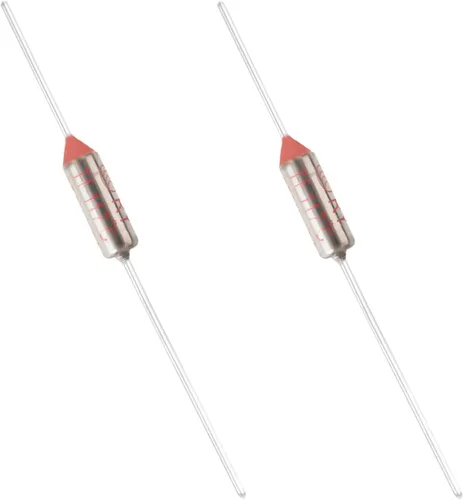 Miniatura 14 de Heyiarbeit Fusible térmico de temperatura de corte de circuito de 250V 10A 200 Celsius 6Pcs