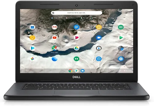 Dell Chromebook 3400 Laptop | 14 pulgadas 1366x768 HD | Celeron - N4000-32GB SSD Hard Drive - 4GB RAM | 2 núcleos @ 2.6 GHz Chrome OS Negro