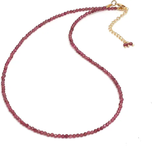 Miniatura 9 de Gempires - Gargantilla de cristal curativo hecha a mano, hipoalergénica, chapada en oro de 18 pulgadas, elegante joyería de uso diario