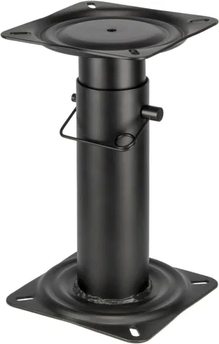 Miniatura 8 de Base de asiento para asiento de barco, pedestal recubierto de polvo negro