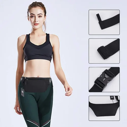 Miniatura 5 de HUA ANGEL Riñonera cruzada para mujeres y hombres, riñoneras de moda, bolsas cruzadas, cinturón, bolsa de teléfono para viajes deportivos