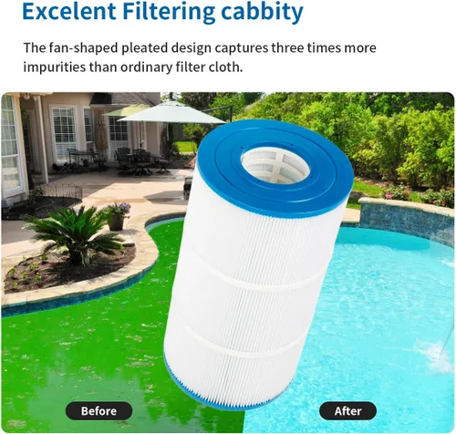 Miniatura 4 de PA90 - Cartucho de filtro de piscina compatible con Hayward C900, CX900RE, osi-Clear PXC-95, Ultral-B6, PP-B6, Unicel C-8409, Filbur FC-1292