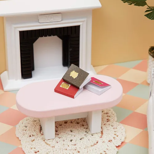 Miniatura 5 de Skylety 24 Piezas 1:12 Escala Miniaturas Libros para Casa de Muñecas Accesorios de Casa de Muñecas en Miniatura Pequeños Libros Accesorios