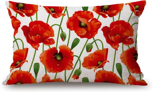 Miniatura 11 de Solekla Fundas de Cojines Decorativos de Granja para Exteriores para Sofá Cama Patrón de Perro Dachshund Weiner Funda de Almohada de Decoración