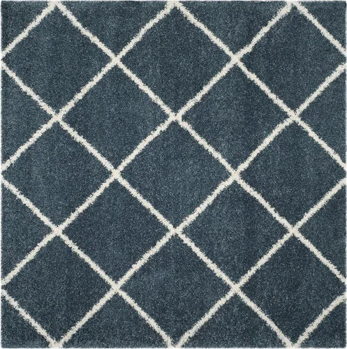 Miniatura 57 de SAFAVIEH - Alfombra de la colección Hudson Shag, diseño de enrejado moderno, no desprende pelusa y fácil de cuidar, 2 pulgadas de grosor, ideal