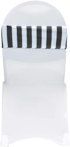Miniatura 34 de YOUR CHAIR COVERS - Bandas elásticas de elastano para sillas, color negro (paquete de 10), bandas elásticas universales para banquetes, fiestas