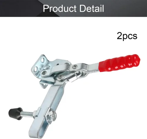 Miniatura 4 de Utoolmart Herramienta de mano abrazadera de palanca vertical GH-12132 Abrazadera de liberación rápida 500.4 lbs Capacidad de sujeción Abrazadera