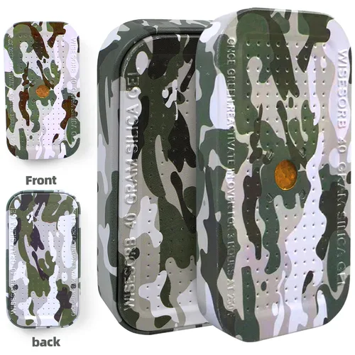 Miniatura 7 de Wisesorb Deshumidificador de camuflaje seguro para pistola de 1.41 onzas, bolsas deshumidificadoras recargables, paquetes de gel de sílice