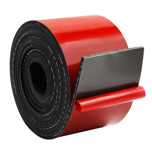 Miniatura 29 de DOBTIM Tiras de goma de neopreno adhesivas de goma sólida de 1/16 (.062)" de grosor X 2" de ancho X 10' de largo, hoja de goma autoadhesiva