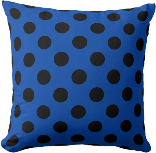 Miniatura 37 de Fundas de almohada de lunares negros sobre beige de 16 x 16 pulgadas, fundas de almohada decorativas rústicas y cuadradas para decoración del sofá