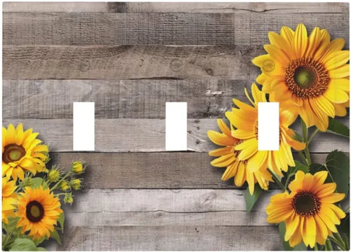 Miniatura 27 de Hojas de eucalipto, vegetación, flores de vid, sencillez, cubiertas decorativas de salida de 1 pandilla, placa de pared para interruptor de luz