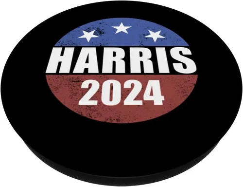 Miniatura 2 de Botón de elección de Harris 2024 Vote '24 Presidente Kamala Harris PopSockets intercambiable PopGrip
