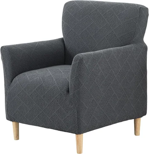 Miniatura 62 de HAOYONG - Funda elástica de terciopelo para silla de banquete, fundas para sillas de 1 pieza, fundas para sillones de sofá, funda suave para sillón