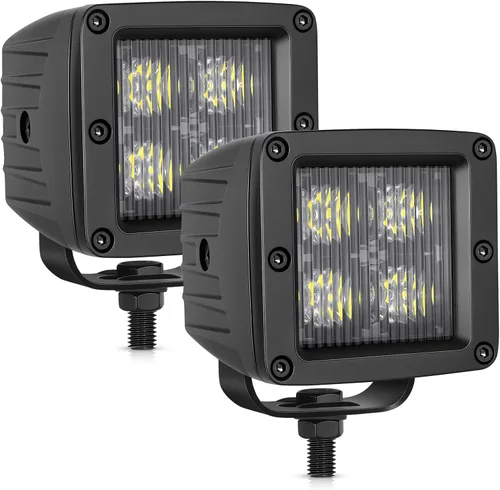 Miniatura 10 de OFFROADTOWN - Arnés de cableado de 2 conductores, kit de arnés de cableado de nailon para cápsulas LED, luz antiniebla, 12 V, 40 A, relé de fusible