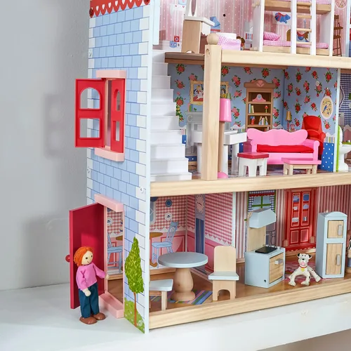 Miniatura 6 de Muñeca Chelsea Cottage con muebles KidKraft