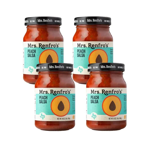 Miniatura 6 de Mrs. Renfro's Salsa de piña - Sin gluten (frascos de 16 onzas, paquete de 4)