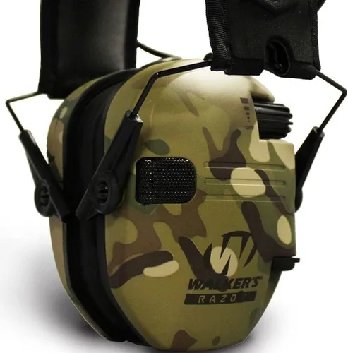 Miniatura 3 de Walker's Orejera electrónica Razor Slim Multicam Camo Verde