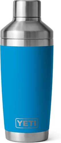 YETI Rambler - Coctelera de 20 onzas, acero inoxidable, aislado al vacío, color azul