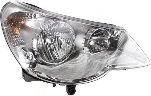 Evan Fischer Faro delantero del lado del pasajero para Chrysler Sebring 2007-2010 halógeno con bombilla(s) Convertible y Sedán, tipo 1 reemplaza #