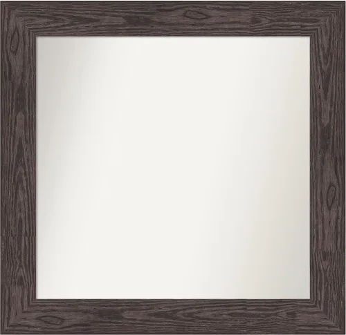 Miniatura 147 de Amanti Art Espejo personalizado, espejo de baño negro puente, espejo de pared o espejo de tocador de baño sobre el fregadero (26 x 26 pulgadas)