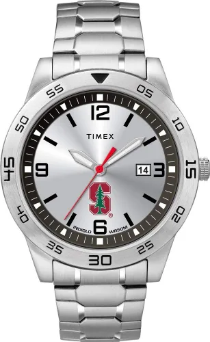 Miniatura 45 de Reloj de cuarzo para hombre Citation de 42 mm con correa de acero inoxidable Marea carmesí de Alabama