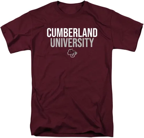 LOGOVISION Camiseta de manga corta apilada unisex para hombres y mujeres, colección 1 Universidad de Cumberland