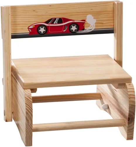 Miniatura 10 de Taburete y silla infantil 2 en 1, diseño de animales y postres