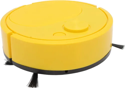 Miniatura 7 de Robot Aspirador Multifuncional Carga USB Mini Robot de Barrido Inteligente para Pisos de Madera Azulejos Alfombra (Amarillo) Roboticvacuumcleaner