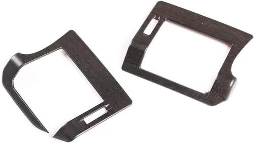 Miniatura 5 de YIWANG ABS roble madera grano tablero aire acondicionado ventilación interior accesorios para Land Rover Defender 110 Defender 130 2020
