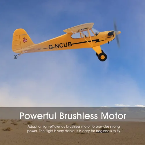Miniatura 7 de GoolRC WLtoys XK A160 Avión a control remoto, 2.4 GHz, 5 canales, sin escobillas, avión de control remoto para adultos, avión RC con modo 3D/6G