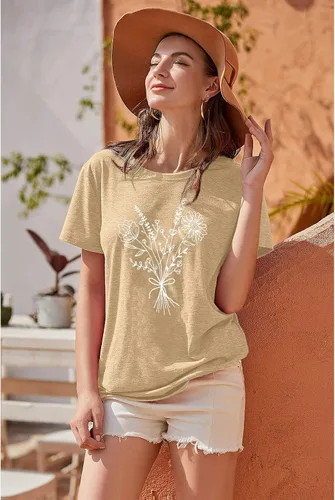 Miniatura 2 de Teacher Shirt Women Teaching Tshirt Alphabet Graphic Tee Tops Kindergarten Teachers Gift T-Shirt