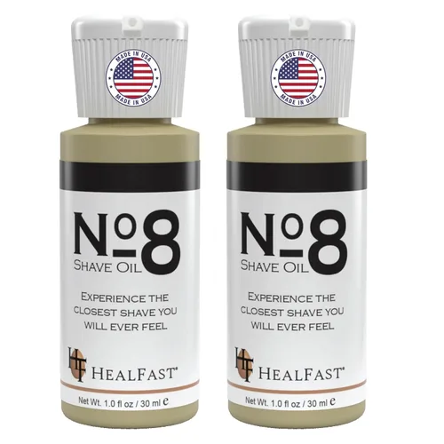 Miniatura 8 de HealFast Aceite de afeitado No. 8, 1 oz, aceite de afeitado premium para hombres y mujeres, ayuda a prevenir quemaduras de afeitar, arrastrar
