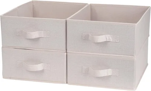 Miniatura 11 de Clothings - Contenedores de almacenamiento plegables, organizadores plegables y cestas de almacenamiento, cubo de almacenamiento para dormitorio