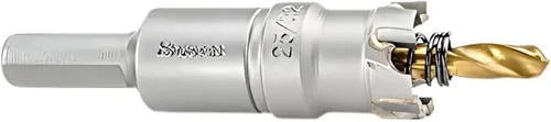 Miniatura 40 de Starrett KD0100-N - Holesaw de grano de diamante de 1 pulgada