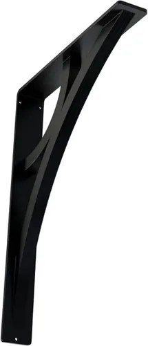 Miniatura 33 de Ekena Millwork BKTM02X10X12TGLABS Soporte de metal, 2 pulgadas de ancho x 10 pulgadas de profundidad x 12 pulgadas de alto, latón envejecido