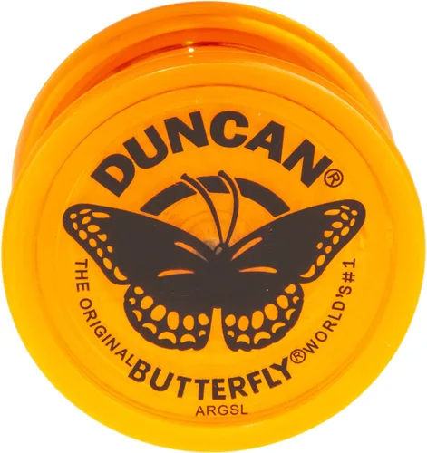Miniatura 2 de Duncan Toys Butterfly - Yoyó para principiantes con cuerda, eje de acero y cuerpo de plástico, naranja