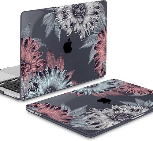 Miniatura 4 de Mektron para MacBook Air 13 Funda A1466/A1369 (Versión 2010-2017), Cubierta de carcasa rígida de plástico con fijación a presión para MacBook Air