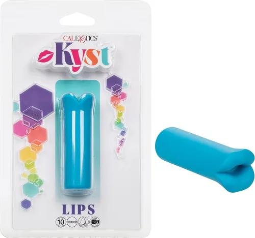 Miniatura 8 de CalExotics Kyst Fling Mini masajeador – Vibrador recargable de silicona líquida tamaño viaje – Juguetes sexuales para adultos para mujeres – Morado