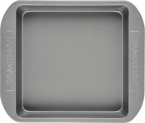 Miniatura 27 de Farberware - Charola de horno de 9 por 13 pulgadas, antiadherente, Round, 9, Plateado