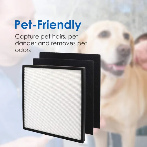 Miniatura 3 de FLT5900 Filtro de repuesto J, compatible con purificador de aire Germ Guardian GermGuardian AC5900WCA y AC5900WDLX, 1 paquete