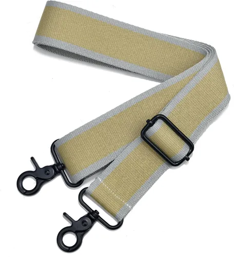 Miniatura 25 de Correa de Bolso Ancha Correa de Hombro Ajustable Correa de Repuesto Cruzada Correa de Bolso de Hardware Plateado