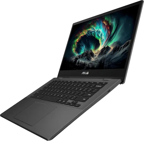 Miniatura 5 de ASUS Computadora portátil Chromebook FHD delgada y ligera de 14 pulgadas para negocios estudiantiles, Chrome OS, MediaTek Kompanio 520 de 8 núcleos