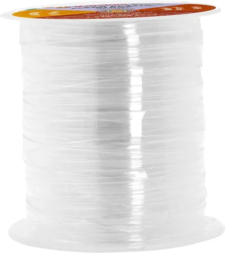 Miniatura 10 de Mandala Crafts 1/2 pulgada ligero y transparente elástico para coser – 33 yardas invisible transparente correas elásticas transparentes