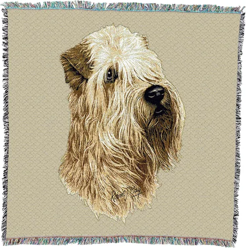 Miniatura 19 de Pure Country Weavers Airedale Terrier - Manta cuadrada de regazo por Robert May - Grupo Terrier, regalo para los amantes de los perros, manta